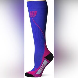 CEP Progressive Compression Run Socks 2.0 Purple Blue New Women’s Size 3